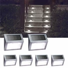 Xlux Solar Led Deck Step Lights, Stairs Fences Pathway Lamp, Outdoor Waterproof. Fixed Price $44.98.