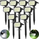 Tadyreal Solar Spot Lights Outdoor 10 Pack, 46 LED/3 Cool White. Fixed Price $93.99.