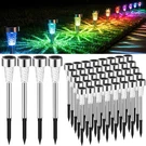50 Pcs Solar Lights Outdoor Waterproof Bulk Stainless Steel Pat.... Fixed Price $77.45.