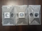 Lot Of Thomas&betts Red Dot S203E Lampholder Cover, 1/2" + Bonus. Fixed Price $19.99.