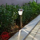 Voona 8PK Solar Led Pathway Lights Stainless Steel Silver Garden. Fixed Price $66.59.
