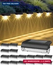 Herzila 16 Pack Solar Deck Step Lights, For Outdoor Stairs, 30. Fixed Price $39.36.