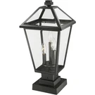 Z-lite 579PHBS-SQPM-BK Talbot Post Light Accessories Black. Fixed Price $368.00.