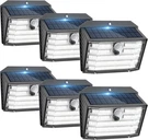 Solar Motion Lights,ultra Bright Fence With SENSOR,6 Packs. Fixed Price $34.99.
