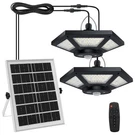 Aqonsie Solar Shed Light Indoor Outdoor 180LED Dual Head Powered Panden.... Fixed Price $87.24.