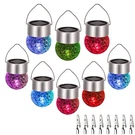 Sunwind Solar Ball Lights Outdoor - 8 Pack Auto Color Changing Cracke.... Fixed Price $39.38.