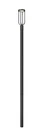 Z-lite 5005PHM-5009P96-L Leland 114" Tall Post Light Black. Fixed Price $459.00.