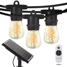 Brightech Ambience Pro 15-LIGHT 48 Ft. Outdoor Solar 4W 3000K Led S14 Remote Con. Fixed Price $48.95.
