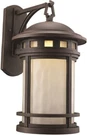 Trans Globe Boardwalk 18.5" Light Outdoor Postmount Lantern Rust 40373RT. Fixed Price $99.87.