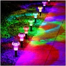 Best Solar Lights Outdoor Pathway Waterproof 8 Pack Color Changing Led Acrylic. Fixed Price $30.67.
