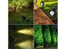 Brightown Solar Spot Lights Outdoor 360 Adjustable Pack 4 - Black. Fixed Price $48.92.
