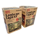 Nos Mason Weathertite K330 3-TIER Metal Landscape Light Kit Green 120V X2 Vtg. Fixed Price $55.25.