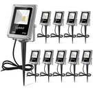 10W Low Voltage Led Landscape Lights, Bowfishing Warm White 12V Spotli.... Fixed Price $118.69.