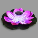 Solar Powered Floating Led Lotus Flower Light Pond Pool Garden Landscape Lamp. Fixed Price $9.99.