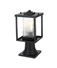 Elegant Lighting OD302P15 Dover 15" Tall Post - Black. Fixed Price $106.00.