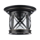 Portfolio Outdoor Flush Mount Porch Light #253346 Rubbed Oil Bronze Finish. Fixed Price $21.21.