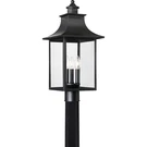 Quoizel CCR9010K Chancellor 22" 3-LIGHT Outdoor Post Lantern In Mystic Black. Fixed Price $319.99.