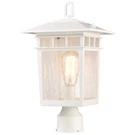 Nuvo 60-5951 Light 16" Outdoor White Post Lantern W/ Clear Seeded Glass. Fixed Price $123.99.