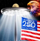 Deluxe Solar Powered Flagpole Lamp Dusk To Dawn 12+ Hours, 26 Led, 1300 Lumen. Fixed Price $52.64.