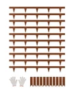 Vevor Steel Landscape Edging 10 Packs 40X4.5IN Weather-resistant Garden. Fixed Price $47.90.