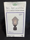 Bel Air Lighting 1-LIGHT Bronze Aluminum Hardwired Waterproof Outdoor Post. Fixed Price $44.00.