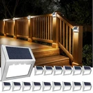 Jsot Solar Stair Lights Outdoor 3.66*3.54*0.98 Inches, Cool WHITE-16PACK. Fixed Price $92.95.