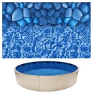 Vevor 24FT Round Pool Liner Overlap 52IN Wall Premium Vinyl Boulder Swirl. Fixed Price $324.99.