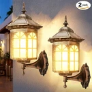 Solar Wall Lantern Lights Outdoor With 3 Lighting Modes, IP44 Waterproof 2 Pack. Fixed Price $38.99.