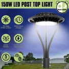 150W Led Circular Pole Light Dusk Dawn Outdoor Post Top Fixture 21000LM. Fixed Price $152.19.