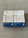 P660003-028-30K White Indoor Step Lights -vertical And Horizontal Trims Lot. Fixed Price $34.99.