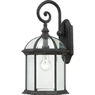 Nuvo Boxwood Light 19" Outdoor Wall, Clear Glass, Text. Black 60-4966. Fixed Price $89.59.