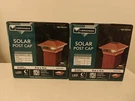 2X Veranda Solar Powered Led Post Cap 4X4 Wood Fence Deck Copper 1002964061. Fixed Price $30.90.