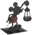 Disney Mickey Mouse Seto Craft Silhouette Solar Led Light Garden 28.5CM. Fixed Price $95.16.