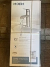 Moen Genta Hole Single-handle Bathroom Faucet Spot Resist Brushed Nickel. Fixed Price $79.00.