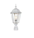Maxim Lighting 1005WT Westlake 21" Outdoor Post Mount White 60W-NEW. Fixed Price $30.00.