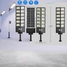 1-SOLAR Induction Street Light W789B-6 Led With Remote Control. Fixed Price $30.00.