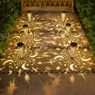 GO2GARDEN Solar Lights Outdoor Decorative Stake Waterproof With Moon Star For. Fixed Price $52.10.