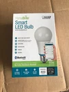 Soft White 60W (2700K) A19 Dimmable Homebrite Bluetooth Smart Led Light. Fixed Price $12.00.