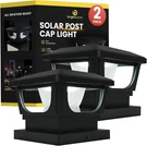 Solar Cap Lights For 3X3, 4X4 Posts Black (2 Pack) BICSGL-12BLK. Fixed Price $29.99.