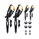 Led Outdoor Spotlight, Black Low Voltage Landscape Waterproof Aluminum.... Fixed Price $122.48.