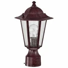 Nuvo 60-995 Light 14" Outdoor Old Bronze Post Lantern W/ Clear Seeded Glass. Fixed Price $47.51.