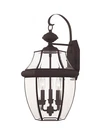 Livex Lighting 2351 Bronze Monterey 3-LIGHT Outdoor Wall Sconce. Fixed Price $335.96.