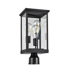Design House 589200 Mayfield 3 Light 18" Tall Outdoor Single Head - Black. Fixed Price $135.10.