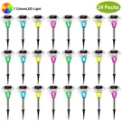 Solar Power Led Garden Lights Stainless Steel Outdoor Landscape Lawn Path Decor. Fixed Price $91.96.