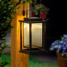 Evergreen Solar Led Revere Metal Lantern With Glass Enclosure. Fixed Price $54.99.