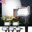 Wdtpro Solar Spot Lights Outdoor Waterproof, 6 Pack, Bright Landscape L.... Fixed Price $85.22.