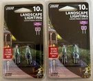 Lot Of 2-2PACK 12 Volts Watts G4 Base T3 Bulb Landscape Pathway Feit BPLVQ10T. Fixed Price $11.89.