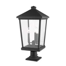 Z-lite 568PHXLR-533PM Beacon Light 25" Tall Outdoor Pier Mount Black. Fixed Price $601.80.