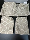 New Hampton Bay Lounge Chair Cover Toffee Trellis Cushion 8154-20524900. Fixed Price $69.99.