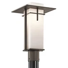 Kichler 49646 Bronze 1-LIGHT Outdoor Post From The Caterham Collection. Fixed Price $454.99.